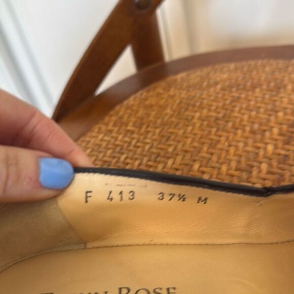 Taryn Rose slip on wedge flats cap toe size 37.5 - Picture 11 of 13